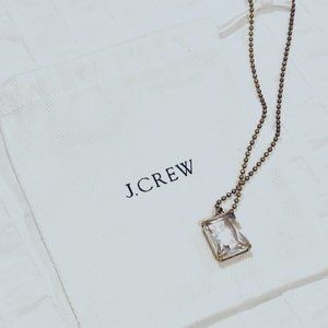 J. Crew Pendant Necklace
